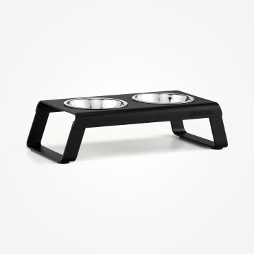 Cat feeder MiaCara Desco alu noir
