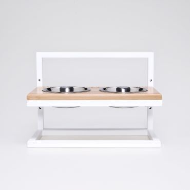 Porte-gamelles ajustable - bois
