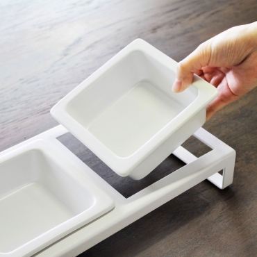 Modern Pet Bowl - Blanc