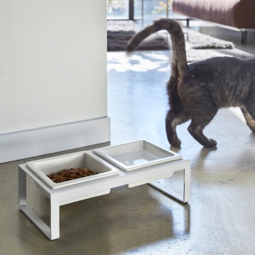 Modern Pet Bowl - Blanc