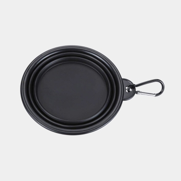 Gamelle rétractable noire