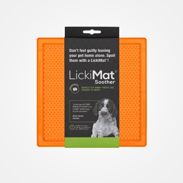 Lickimat Soother orange