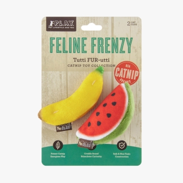 Peluches PLAY à la cataire - Fruits tropicaux