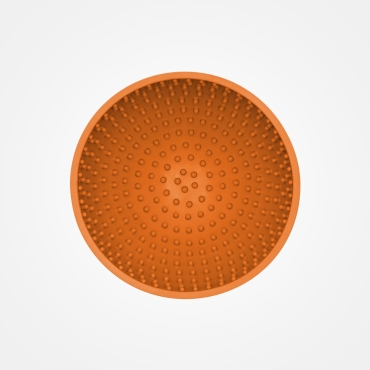 Lickimat Wobble orange