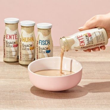 Smoothie pour chat 100% naturel - canard