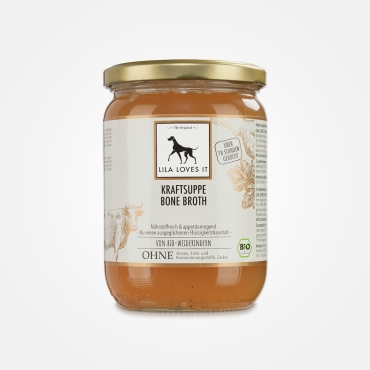 Bouillon d'os biologique