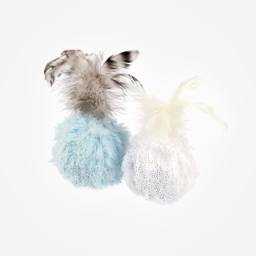 Peluches pour chat PLAY à la cataire BIO - Furry Balls