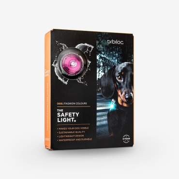Lampe de sécurité Orbiloc - Rose - 3e génération