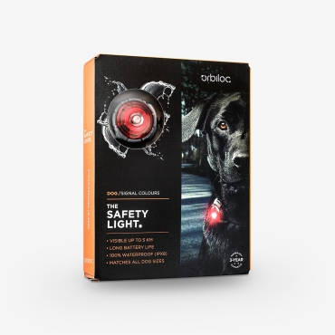 Lampe de sécurité Orbiloc - Rouge - 3e génération