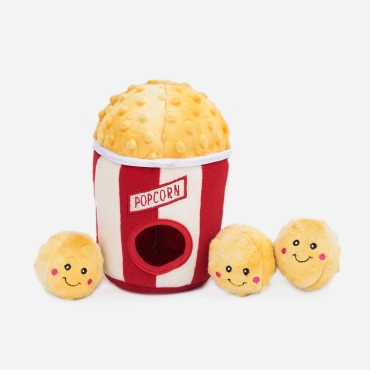 Peluche interactive Zippy Paws - Popcorn