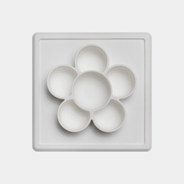 Flower Power Play Mat - Blanc