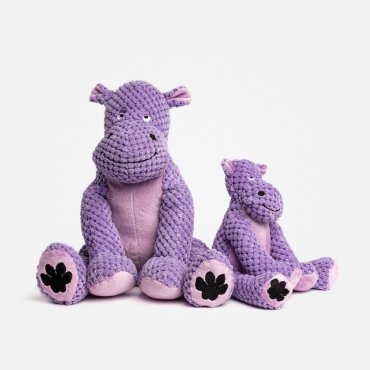 Peluche Hippopotame Fabdog - 2 tailles