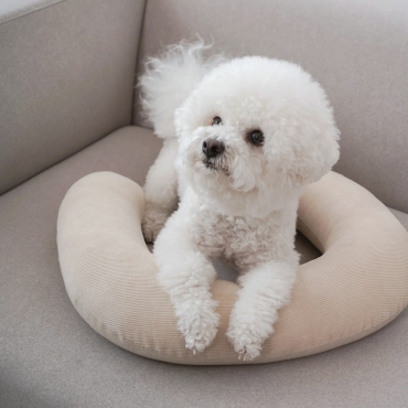 Panier Howlpot Cozy Nest Pillow - Sandy Beige