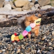 Peluche Maxi Chenille - 2 tailles : 50 cm et 75 cm