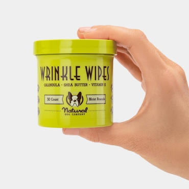 atural Dog Company - Disques biodégradables pour les plis cutanés