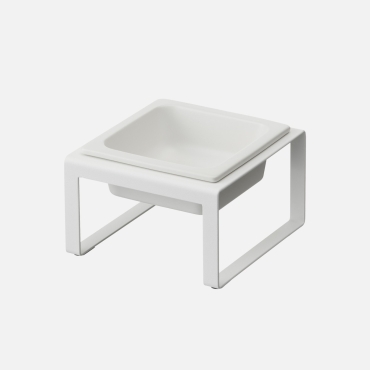 Modern Pet Bowl - Ecuelle individuelle surélevée - blanc
