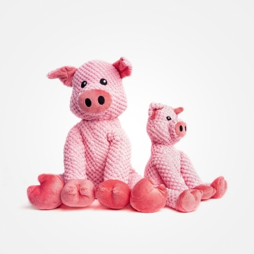 Peluche Cochon Fabdog - 2 tailles