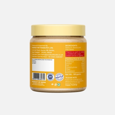 Beurre de cacahuète Pawfect à la banane et aux graines de lin - 275 g