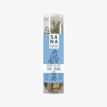 Rouleaux de peaux de cabillaud Sanadog