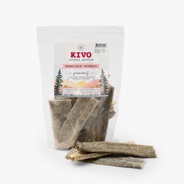 Découpes de peaux de cabillaud Kivo Petfood