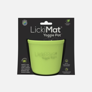 Lickimat Yoggie Pot vert