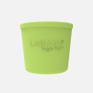 Lickimat Yoggie Pot vert