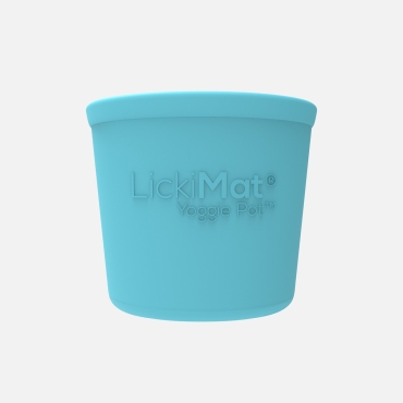 Lickimat Yoggie Pot bleu