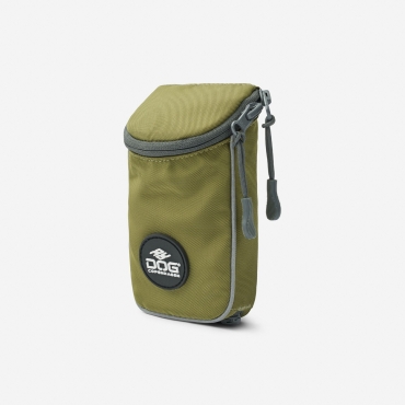 Porte-sac à Crottes Flexy DOG Copenhagen – Silicone, Attache Laisse/sac – Pour Mains Libres En Promenade – Noir, Taille Unique