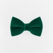 Noeud papillon vert sapin velours