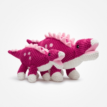 Peluche Stegosaure Fabdog - 2 tailles