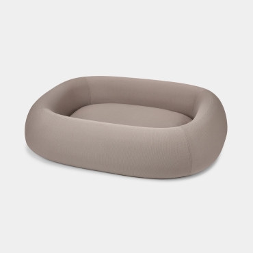 Lit à mémoire de forme Miacara Barca - taupe