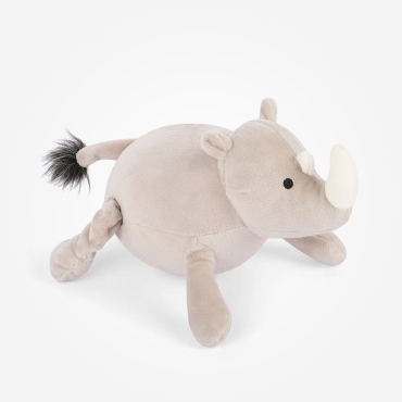Peluche PLAY Aniballs Rhinocéros