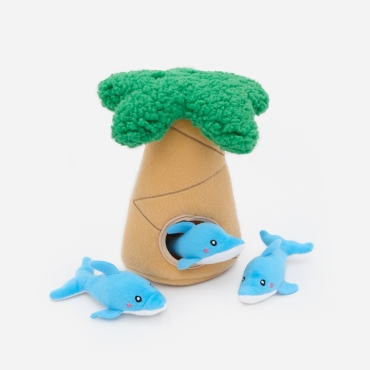 Peluche interactive Zippy Paws - île paradisiaque