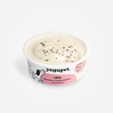 Yogupet - Yaourt pasteurisé sans lactose aux graines de chia
