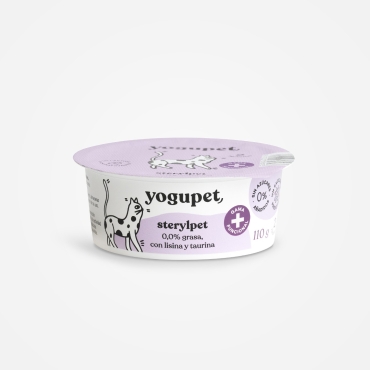 Yogupet Sterylpet - Yaourt pasteurisé sans lactose - 0,2% de matières grasses