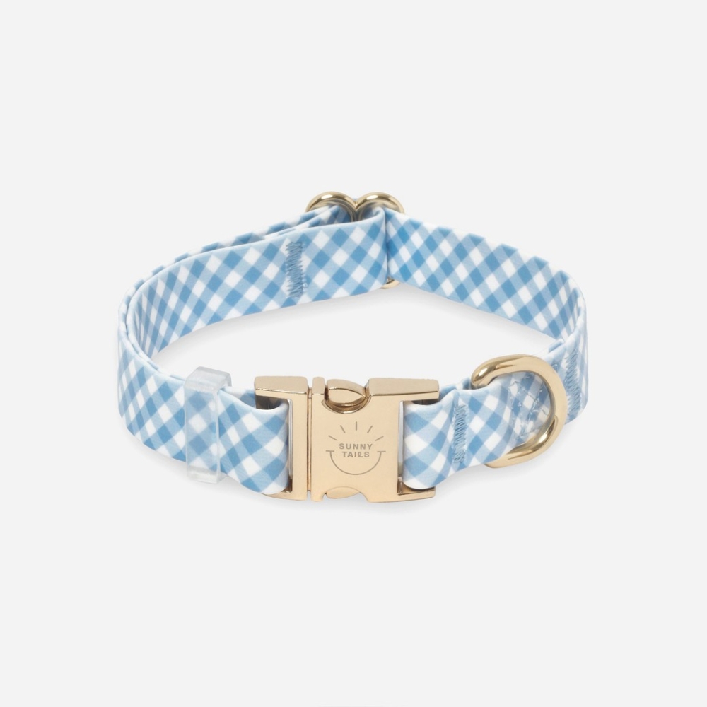 Collier imperméable Shop Sunny Tails - motif vichy Collier imperméable Shop Sunny Tails - motif vichy