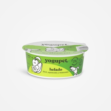 Yogupet - Glace pour chien au yaourt pasteurisé - Pomme, Poire et Kiwi
