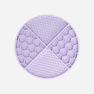 Tapis de léchage pastel lavande