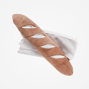 Peluche de flair - grande baguette de pain - Lambwolf Collective