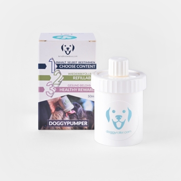 DoggyPumper – Distributeur de nourriture humide - turquoise
