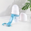 Doggyroller avec mousqueton - Roll-on distributeur de liquides - turquoise