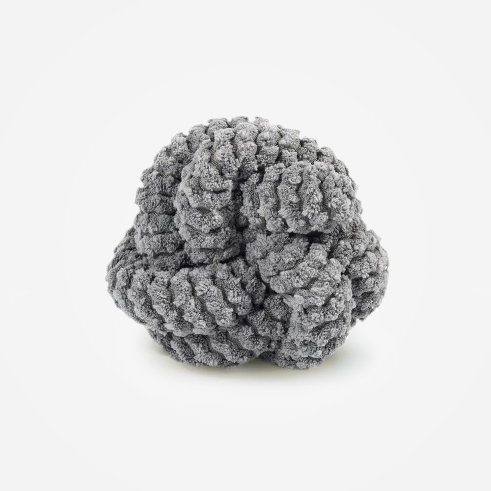 Peluche de fouille à nouer - Nounounou (taille S) Gris - Lambwolf Collective - le Maître des Lieux Peluche de fouille à nouer - Nounounou (taille S) Gris - Lambwolf Collective - le Maître des Lieux