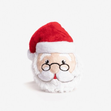 Balle en peluche Fabdog - Père Noël - 2 tailles