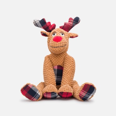 Peluche Renne de noël Fabdog - 2 tailles - le Maître des Lieux