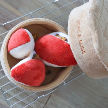 Peluche de Fouille Tarte aux pommes - Pups and Bubs - le Maître des Lieux