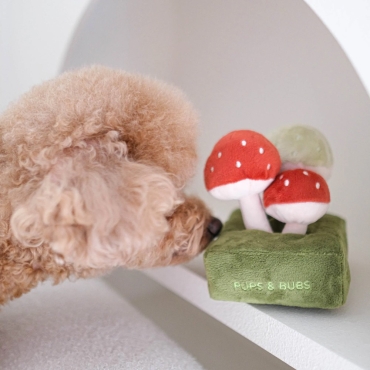 Peluche de Fouille Forêt de champignons - Pups and Bubs - le Maître des Lieux