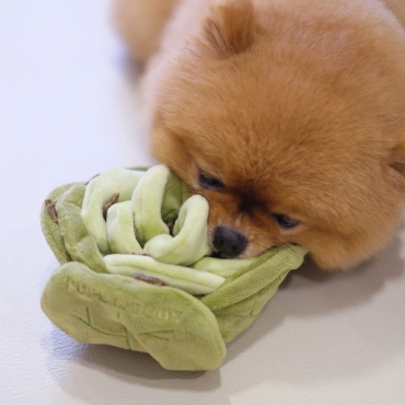 Peluche de Fouille Chou vert - Pups and Bubs - le Maître des Lieux
