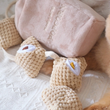 Peluche de Fouille Cornet de popcorn - Pups and Bubs - le Maître des Lieux