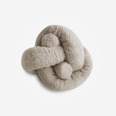 Peluche de fouille à nouer - ONou (taille XL) avoine - Lambwolf Collective - le Maître des Lieux
