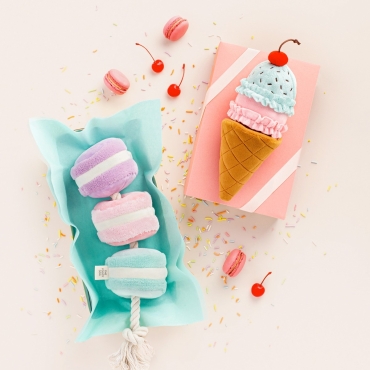 Jouet interactif Macarons – The Foggy Dog - le Maître des Lieux